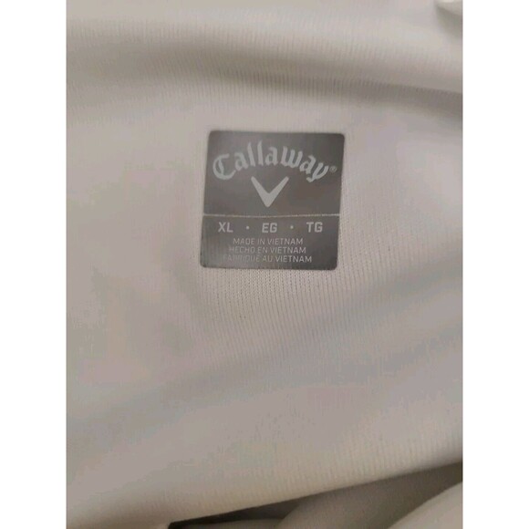 Callaway Opti-Dri Knit Skort White Mesh Liner Skirt Golf Athletic Size XL - Picture 5 of 5